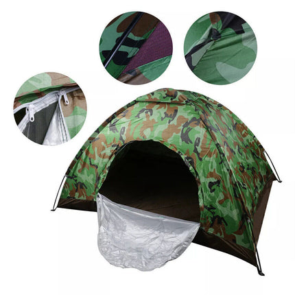 1–2 Person Hiking Tent — Waterproof, Lightweight & Easy Setup
