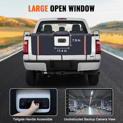 VEVOR 53" Tailgate Pad for 5 Bikes - Durable Pickup Truck Protector