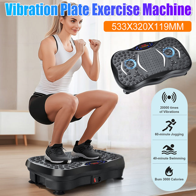 Peekaboo Studio Vibration Plate Machine - Bluetooth, Adjustable Speed