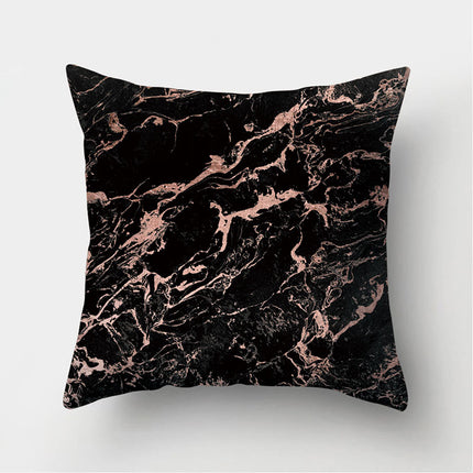 Leather Velvet Pillowcase Sofa Cushion Cover
