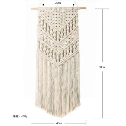 Elegant Geometric Macrame Wall Hanging: Transform Your Space with Boho Charm