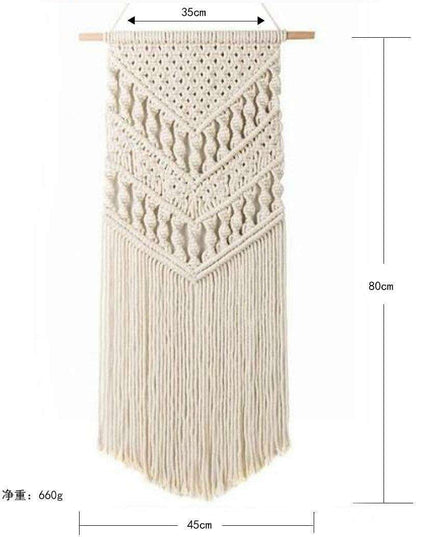 Elegant Geometric Macrame Wall Hanging: Transform Your Space with Boho Charm
