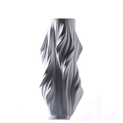 Large Floral Ceramic Vase Art Decor Three Dimensional Home Flower Arrangement