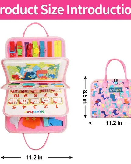 Wonderland Montessori Parish Toys Interactive Cloth Storybook - Inspiring Educational Adventure