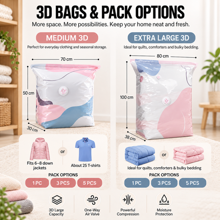 Large Capacity No-Pump Vacuum Storage Bags for Clothes & Blankets Household Storage Bags large-capacity-no-pump-vacuum-storage-bags Home & Garden > Storage & Organization > Clothing & Wardrobe Storage