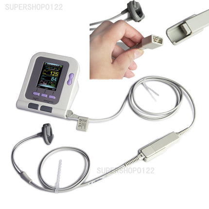 SpO2 Sensor Probe for CONTEC08A and CONTEC08C Monitors Adult Child Neonatal