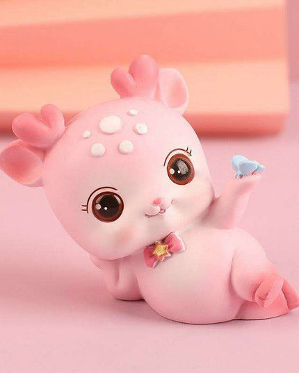 Enchanting Resin Deer Pendant for Stylish Home and Automotive Decor