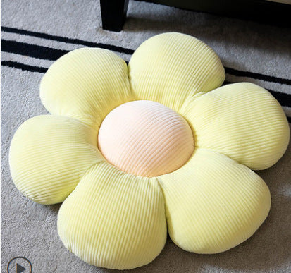 Peekaboo Studio Small Daisy Petal Cushion - Soft, Decorative Accent