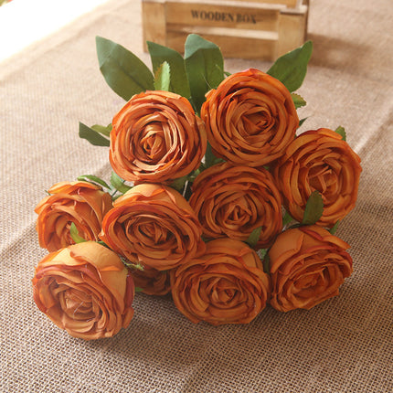 Peekaboo Studio Super Realistic Bridal Bouquet - Artificial Flowers, L