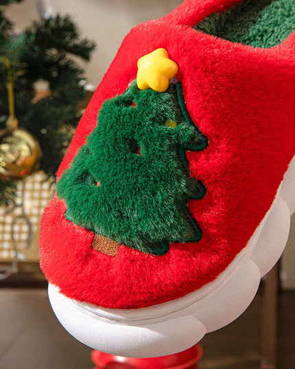 Christmas Tree Women's Home Slippers