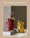 Heart-Shaped Resin Flower Vase - Artistic Home Decor Statement