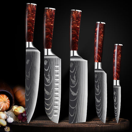 Stainless Steel Fruit Knife Portable 5 Inch Lightweight Versatile Tool