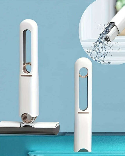 New Portable Self-NSqueeze Mini Mop, Lazy Hand Wash-Free Strong Absorbent Mop Multifunction Portable Squeeze Cleaning Mop Desk Window Glass Cleaner Kitchen Car Sponge Cleaning Mop Home Cleaning Tools