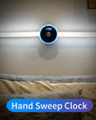 Hand sweep clock