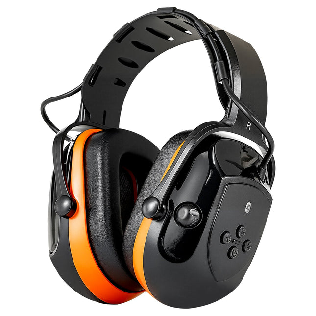 Bluetooth Safety Earmuffs — NRR24, 35hr Battery, Bluetooth 5.1 | Très Elite