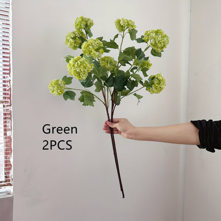 Peekaboo Studio Long Branches Hydrangea - Realistic Home Decor