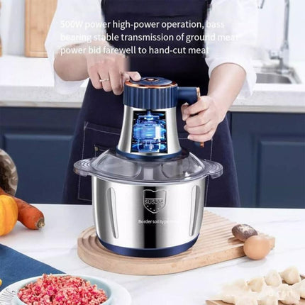 5L Electric Meat Grinder Mincer Mixer Blender Food Chopper Processor B