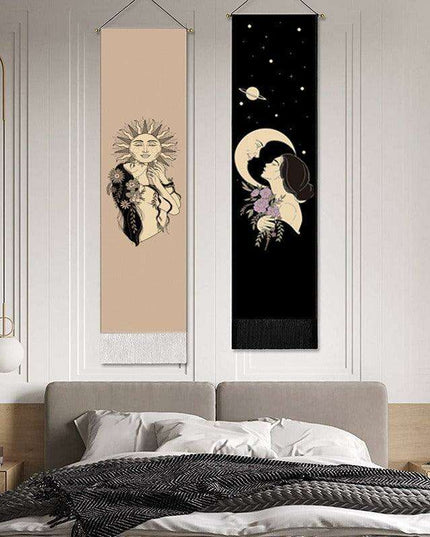 Bohemian Chic Wall Tapestry Set - Elevate Your Space with Artistic Style