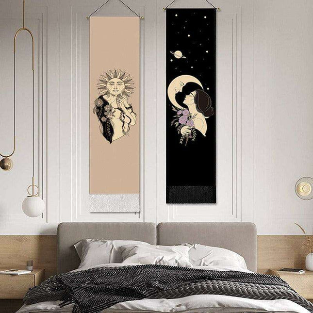 Bohemian Chic Wall Tapestry Set - Elevate Your Space with Artistic Style