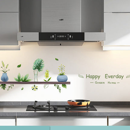 Peekaboo Studio Transparent Anti-Smoke Wallpaper, High Temp Resistant