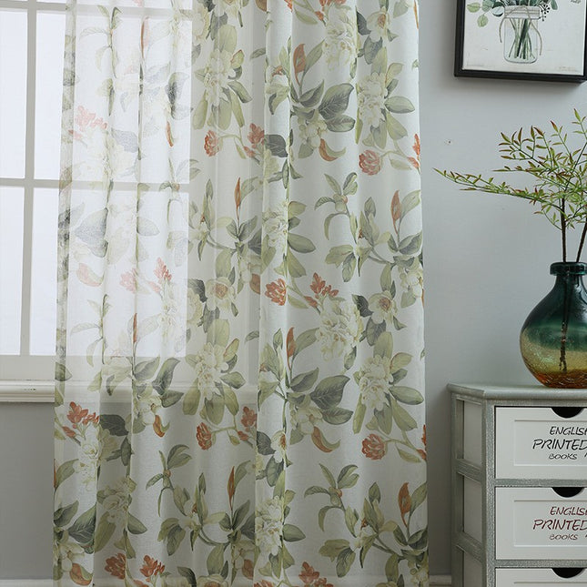 American-style Printed Cotton And Linen Window Sheer Small Curtains Semi-sheer Curtain Fabric american-style-printed-cotton-and-linen-window-sheer-small-curtains-semi-sheer-curtain-fabric Arts, Crafts & Sewing›Art Supplies›Paint