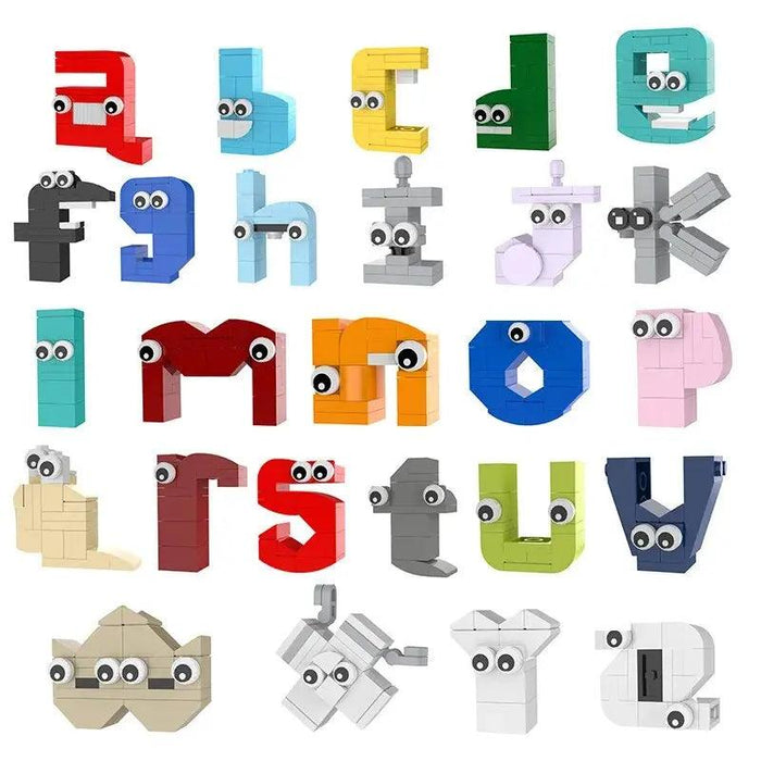 Alphabet Discovery Blocks: Educational Set for Young Learners