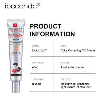 Erborian Moisturizing CC Cream - Waterproof, Anti-Sweat Makeup