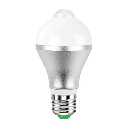 E27 Motion Sensor LED Light Bulb 9W Dusk To Dawn Automatic On Off Indoor Outdoor