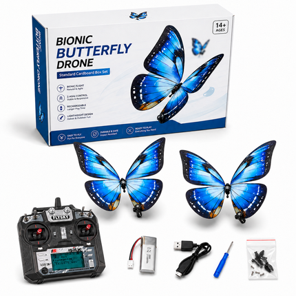 Bionic RC Flying Butterfly – Flapping Wing Stage Prop & Performance Drone