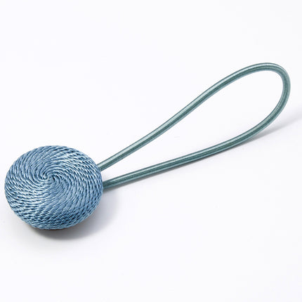 Magnetic Curtain Tiebacks with Snap Closure – 6 Colours