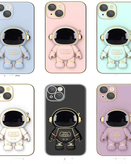Galactic Bear TPU Phone Case with Stand