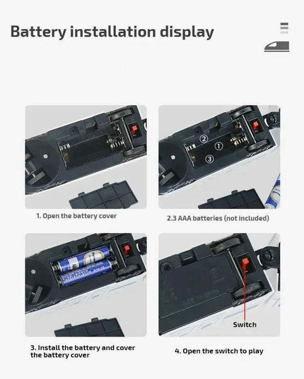 Electric Harmony Express Train Set - Premium Railway Experience for Junior Engineers