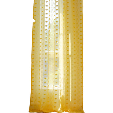 Bohemian Tufted Floral Curtain | 5 Colours, 12 Widths, 132cm Drop