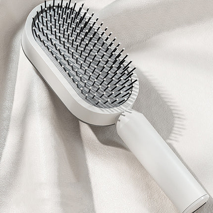 Self Cleaning Hair Brush For Women One-key Cleaning Hair Loss Airbag M