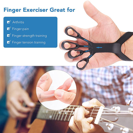 Silicone Grip Device Finger Exercise Stretcher Arthritis Hand Grip Tra
