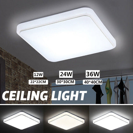 Peekaboo Studio 36W Square Ceiling Lamp - Energy Efficient & Modern De