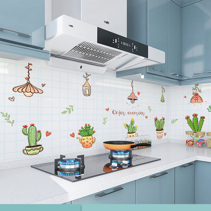 Peekaboo Studio Transparent Anti-Smoke Wallpaper, High Temp Resistant
