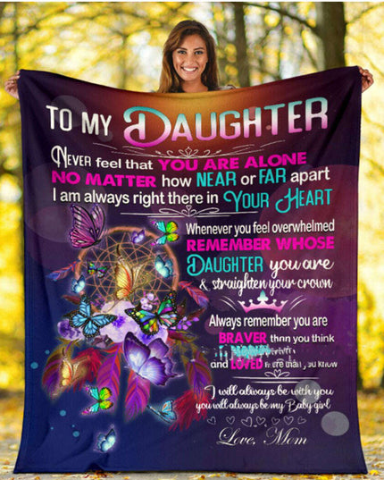 Dual-Sided Customizable Flannel Blanket 3D Design