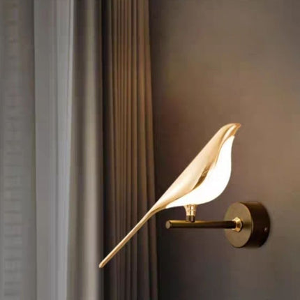 Peekaboo Studio Golden Bird LED Wall Lights - Creative Sconces for Liv
