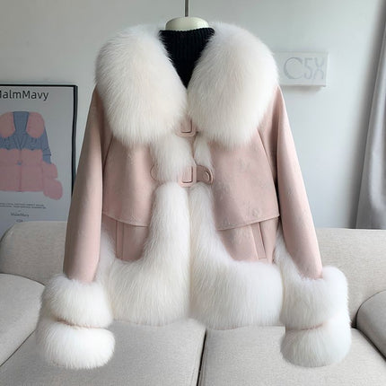 Peekaboo Studio Women's Thickened Warm Winter Jacket - Stylish & Cozy