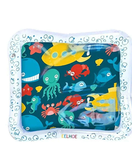Underwater Adventure Inflatable Baby Play Mat - Fun Water Toy for Newborns and Infants