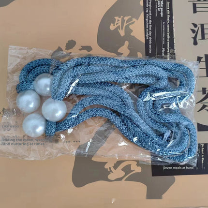 Peekaboo Studio Creative Pearl Curtain Tiebacks - Decorative & Adjusta Pillowcases & Shams affordable-curtain-tiebacks-creative-pearl-tiebacks-for-curtains-simple-decorative-curtain-ties-and-straps Arts, Crafts & Sewing›Art Supplies›Paint