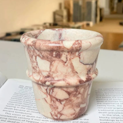 Ceramic Minimalist Wabi Sabi Seasonal Noodle Shape Tabletop Candle Holder