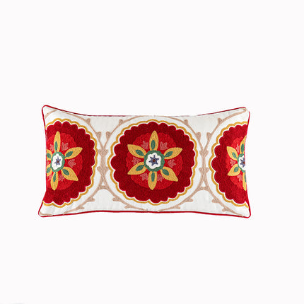 Yafeng Cushion Cover Tassel Fur Ball Patch Cushion Cover