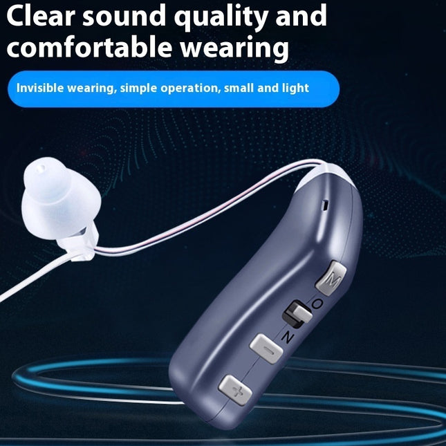 Peekaboo Studio 16-Channel Digital Hearing Aid for Elderly, Adjustable