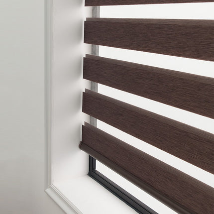 Peekaboo Studio Electric Zebra Curtain - Soft Semi-Shading Roll-Up Des