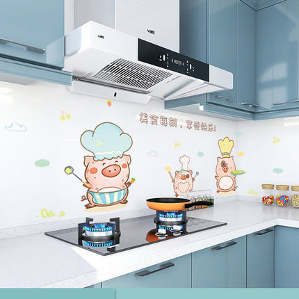 Peekaboo Studio Transparent Anti-Smoke Wallpaper, High Temp Resistant