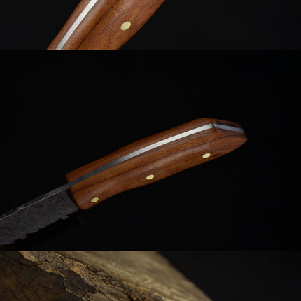 Fish Fillet Knife with Rosewood Handle — 5Cr15MOV Steel, 26.5 cm Full Length