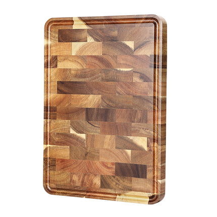 Acacia Mangium Wood Cutting Board 350x250x26 mm Thick Kitchen Board