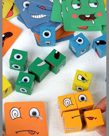 Emoticon Adventure Eco-Friendly Puzzle Set: Fun Learning Tool for Kids